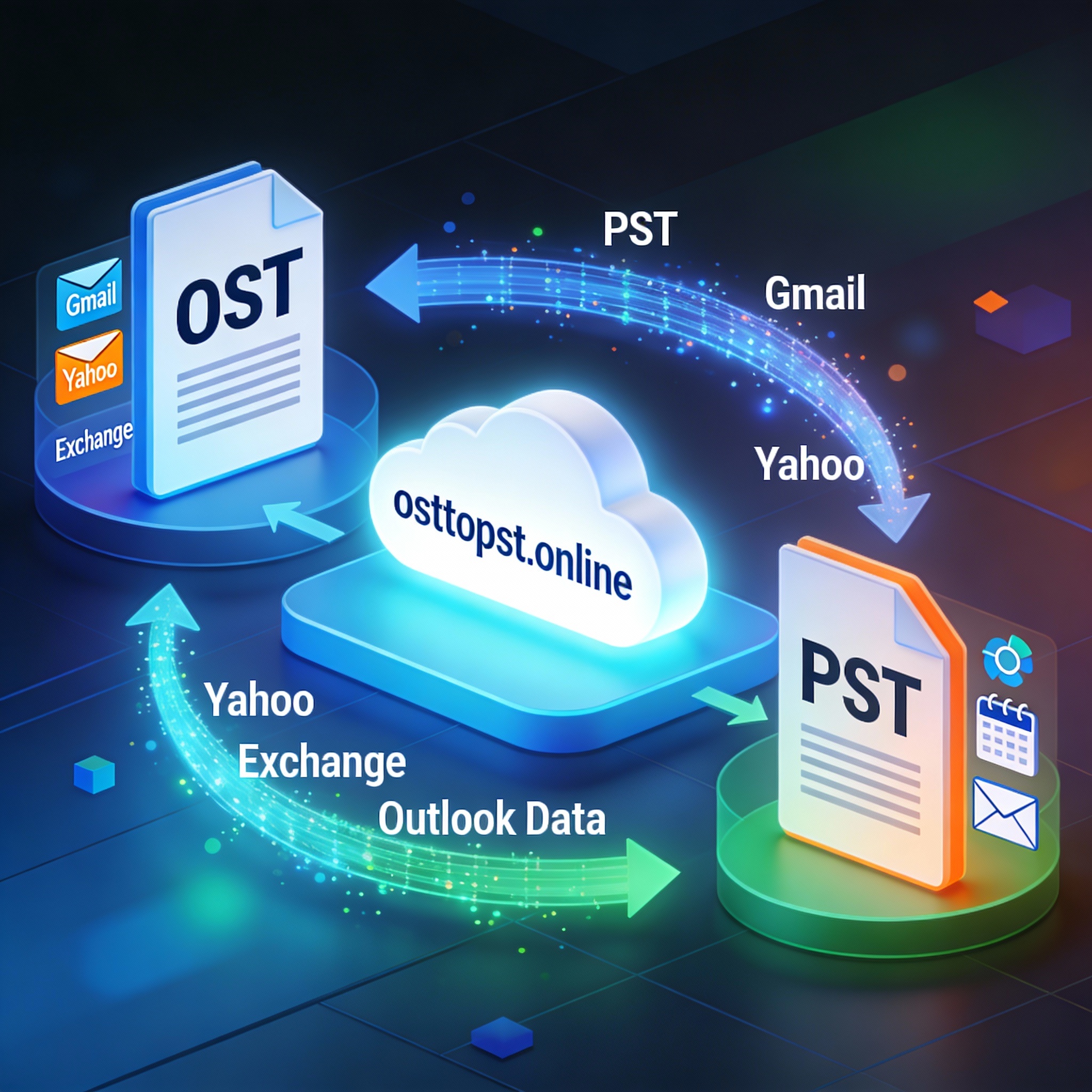 OST в PST
